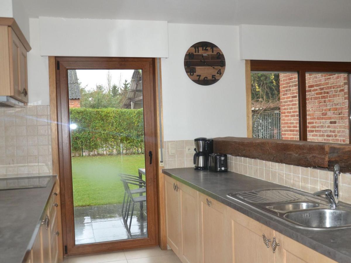 Welcoming In With Terrace Garden Barbeque Villa Puivelde